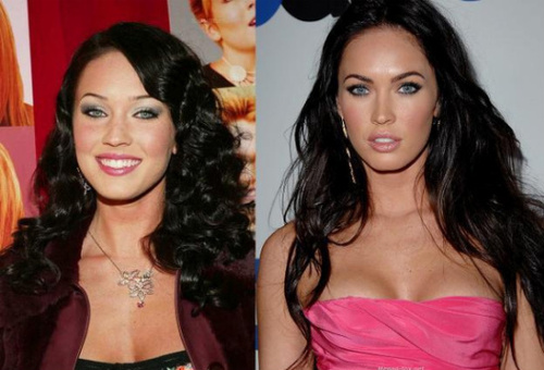 megan fox before and after pics. Megan Fox before and after